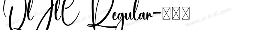 QlJlC Regular字体转换